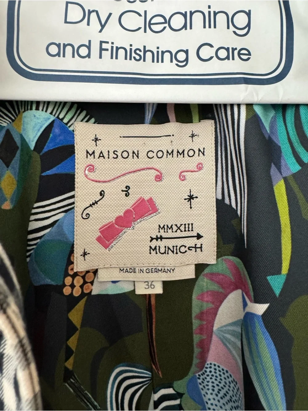 Maison Common Gingham Outdoor Jack with Ruffles Size S / 36
